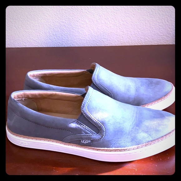 UGG Shoes - Ugg gray suede slip ons